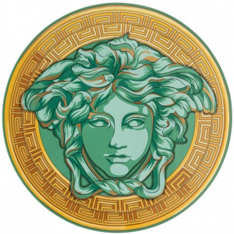 Segnaposto 33 cm Medusa Amplified Green Coin