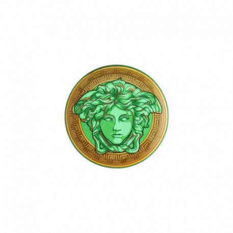Piatto piano 17 cm Medusa Amplified Green Coin