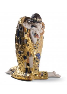 Lladrò Statua " Il Bacio Di Klimt"